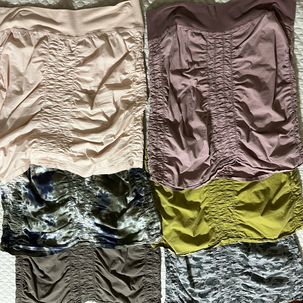 Stylish Women's Ruched Trace Skirt from XCVI Wearables all size large - Picture 2 of 3
